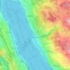 Küsnacht topographic map, elevation, terrain