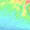 Cisalak topographic map, elevation, terrain