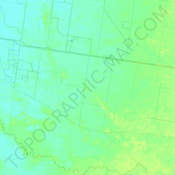 Warragoon topographic map, elevation, terrain