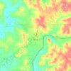 Berry topographic map, elevation, terrain