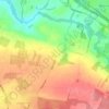 Leeds topographic map, elevation, terrain
