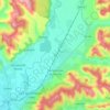 Sângeorgiu de Mureș topographic map, elevation, terrain