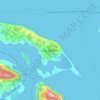Isla Cheniao topographic map, elevation, terrain