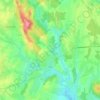 Rouy topographic map, elevation, terrain