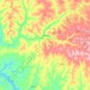 Maracaí topographic map, elevation, terrain
