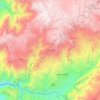 Santa Isabel topographic map, elevation, terrain