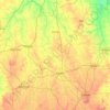 Shipra topographic map, elevation, terrain