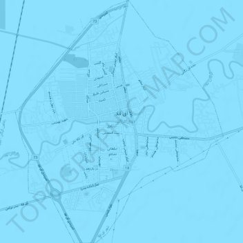 Aghghala topographic map, elevation, terrain