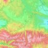 Самоков topographic map, elevation, terrain