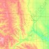 Sac County topographic map, elevation, terrain