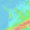 Mitoyo topographic map, elevation, terrain