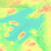 Grande Lago do Urso topographic map, elevation, terrain