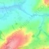 Stourton topographic map, elevation, terrain