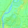 Kalyani topographic map, elevation, terrain