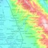 Montasik topographic map, elevation, terrain