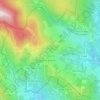 Pruzilly topographic map, elevation, terrain