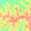 Auriflama topographic map, elevation, terrain