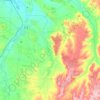 Saint-Pierre-en-Auge topographic map, elevation, terrain