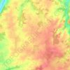 Haims topographic map, elevation, terrain