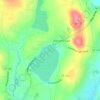 Kiamesha Lake topographic map, elevation, terrain