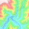 Pescadero topographic map, elevation, terrain
