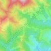 Talea topographic map, elevation, terrain