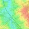 Bradwell topographic map, elevation, terrain