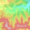 Osturňa topographic map, elevation, terrain