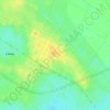 Al Dhahira topographic map, elevation, terrain