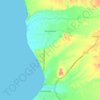 Jequetepeque topographic map, elevation, terrain