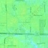 Hilshire Village topographic map, elevation, terrain