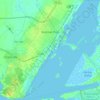 Aransas Pass topographic map, elevation, terrain