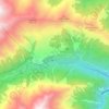 Цейское сельское поселение topographic map, elevation, terrain
