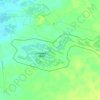 Al Qudra Lake 4 topographic map, elevation, terrain
