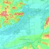 Town of Mazomanie topographic map, elevation, terrain