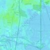 Buschkämpen topographic map, elevation, terrain
