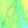 Shelburn topographic map, elevation, terrain