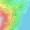 Ливадия topographic map, elevation, terrain