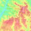 Umuahia South topographic map, elevation, terrain