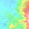 Sironko topographic map, elevation, terrain