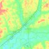 Brewton topographic map, elevation, terrain