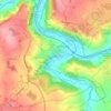 Freshford topographic map, elevation, terrain