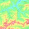 Montottone topographic map, elevation, terrain