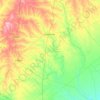 Lavaca County topographic map, elevation, terrain