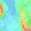 Turbo topographic map, elevation, terrain
