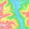 Attinghausen topographic map, elevation, terrain