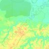 Gelumbang topographic map, elevation, terrain