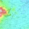 Banyuresmi topographic map, elevation, terrain
