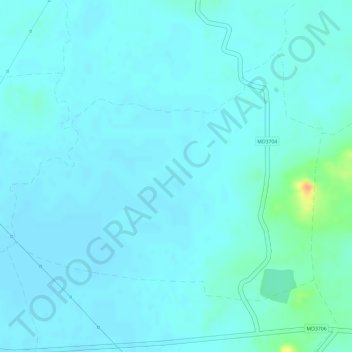 Ponda topographic map, elevation, terrain