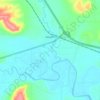 Vaughn topographic map, elevation, terrain